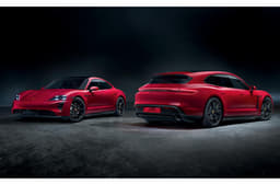 Porsche Taycan Front Right Three Quarter Porsche Taycan Front Right Three Quarter
